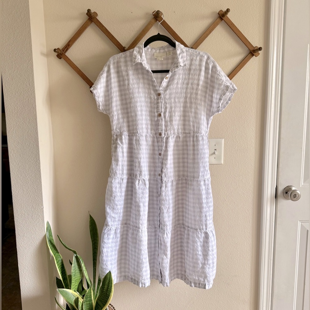 sweet linen dress | cynthia rowley